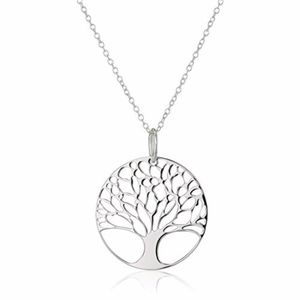 NEW Tree of life Charm filigree Necklace SS 925
